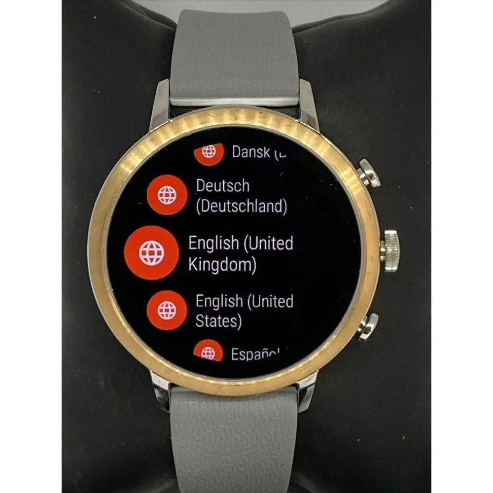 Fossil Gen 4 Authentic Genuine Digital Dial Smart Wrist Watch FTW6016 NP325